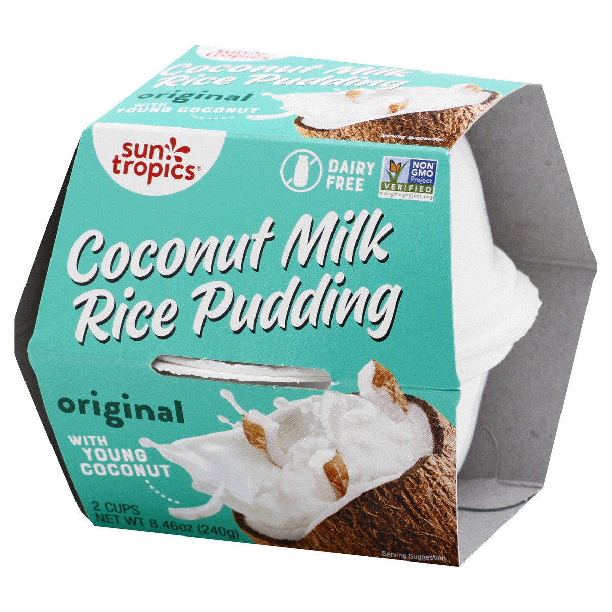 slide 2 of 9, Sun Tropics Coconut Milk Original Rice Pudding 2 ea, 8.46 oz