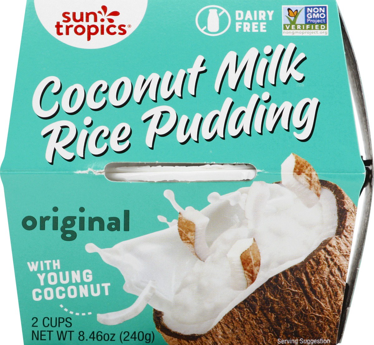 slide 5 of 9, Sun Tropics Coconut Milk Original Rice Pudding 2 ea, 8.46 oz