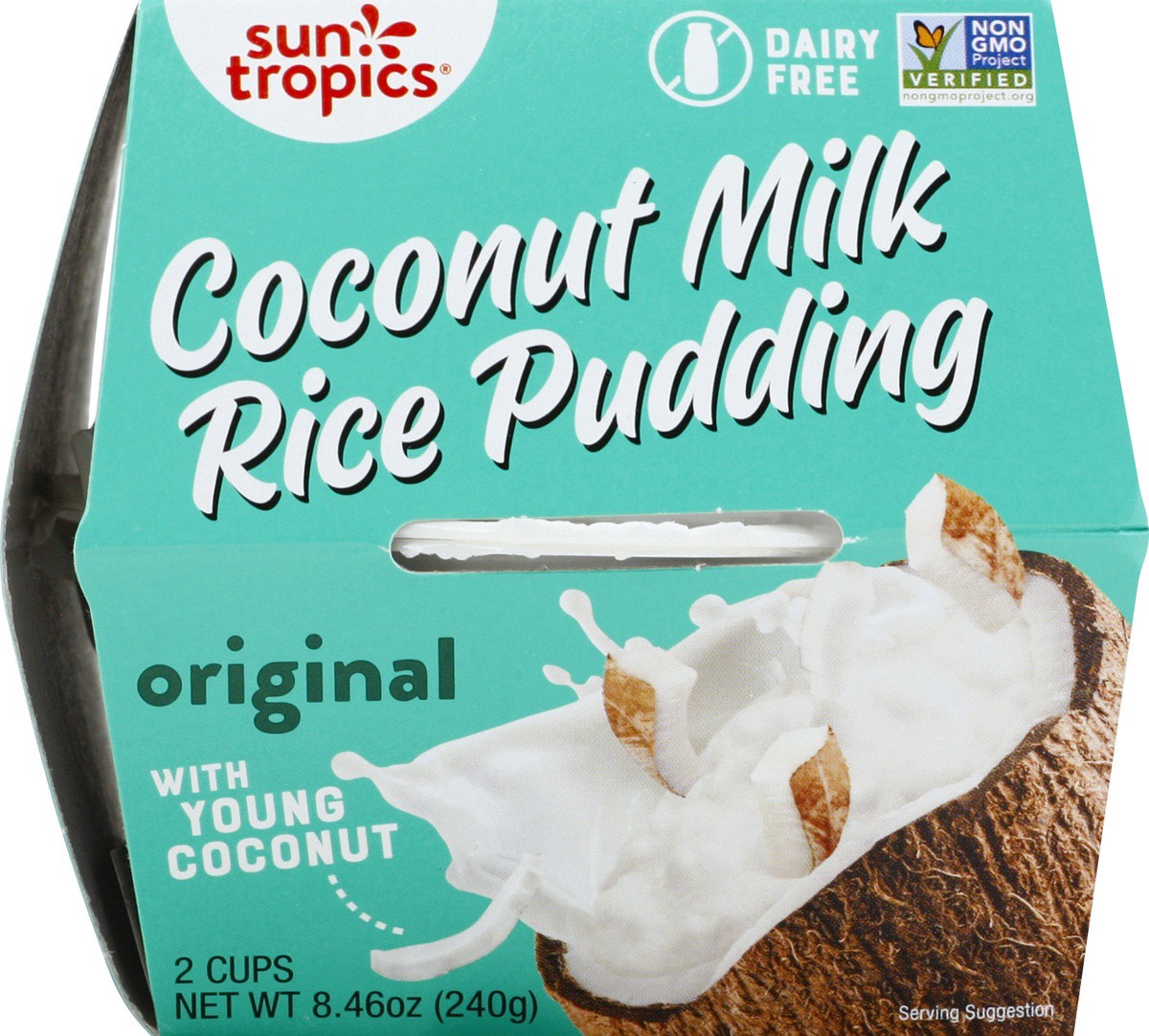 slide 4 of 9, Sun Tropics Coconut Milk Original Rice Pudding 2 ea, 8.46 oz
