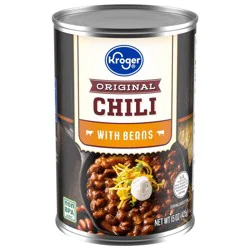 Kroger Original Chili With Beans
