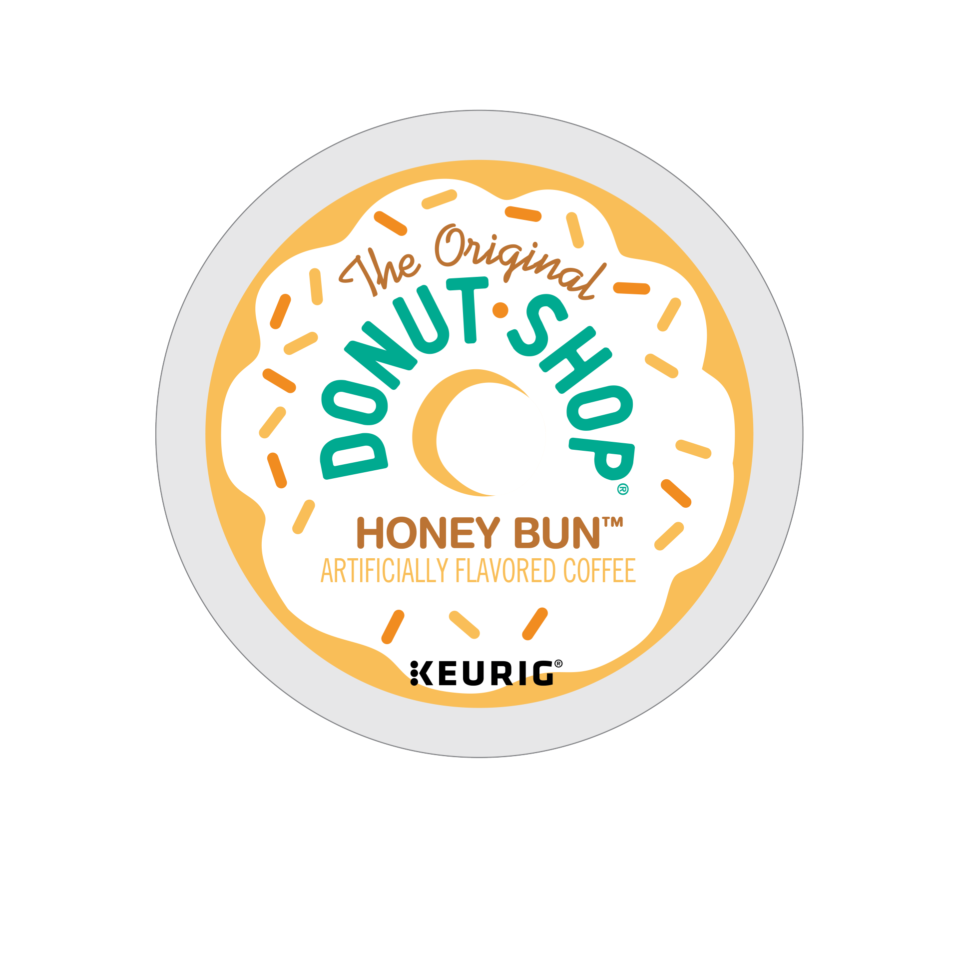 slide 2 of 5, Donut Shop Kcup Coffee Honey Bun, 12 ct