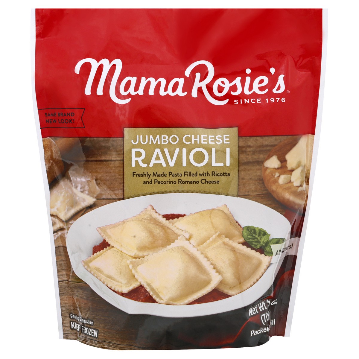 slide 1 of 13, Mama Rosie's Jumbo Cheese Ravioli 25 oz, 25 oz