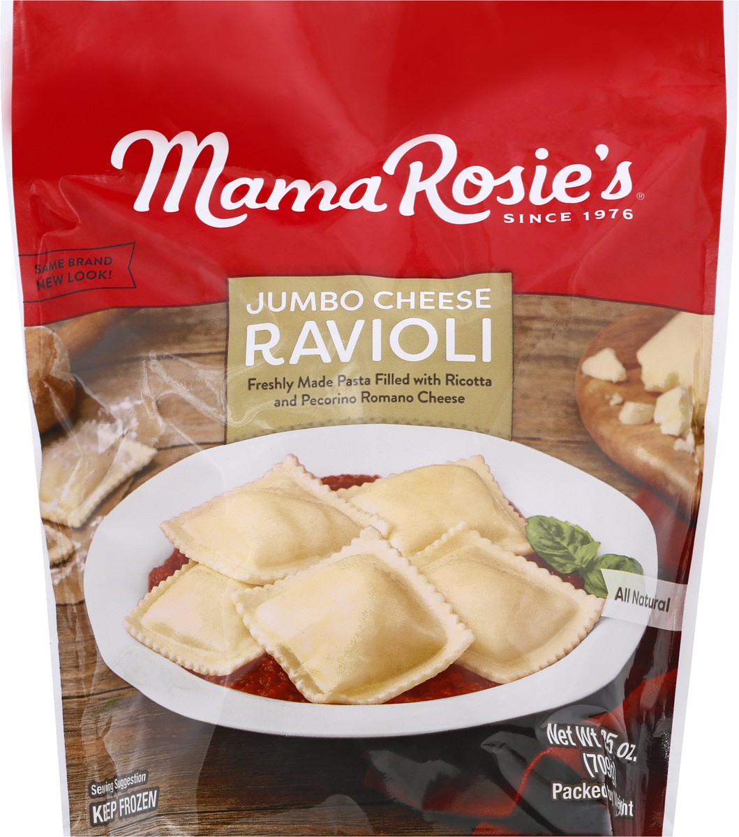 slide 8 of 13, Mama Rosie's Jumbo Cheese Ravioli 25 oz, 25 oz