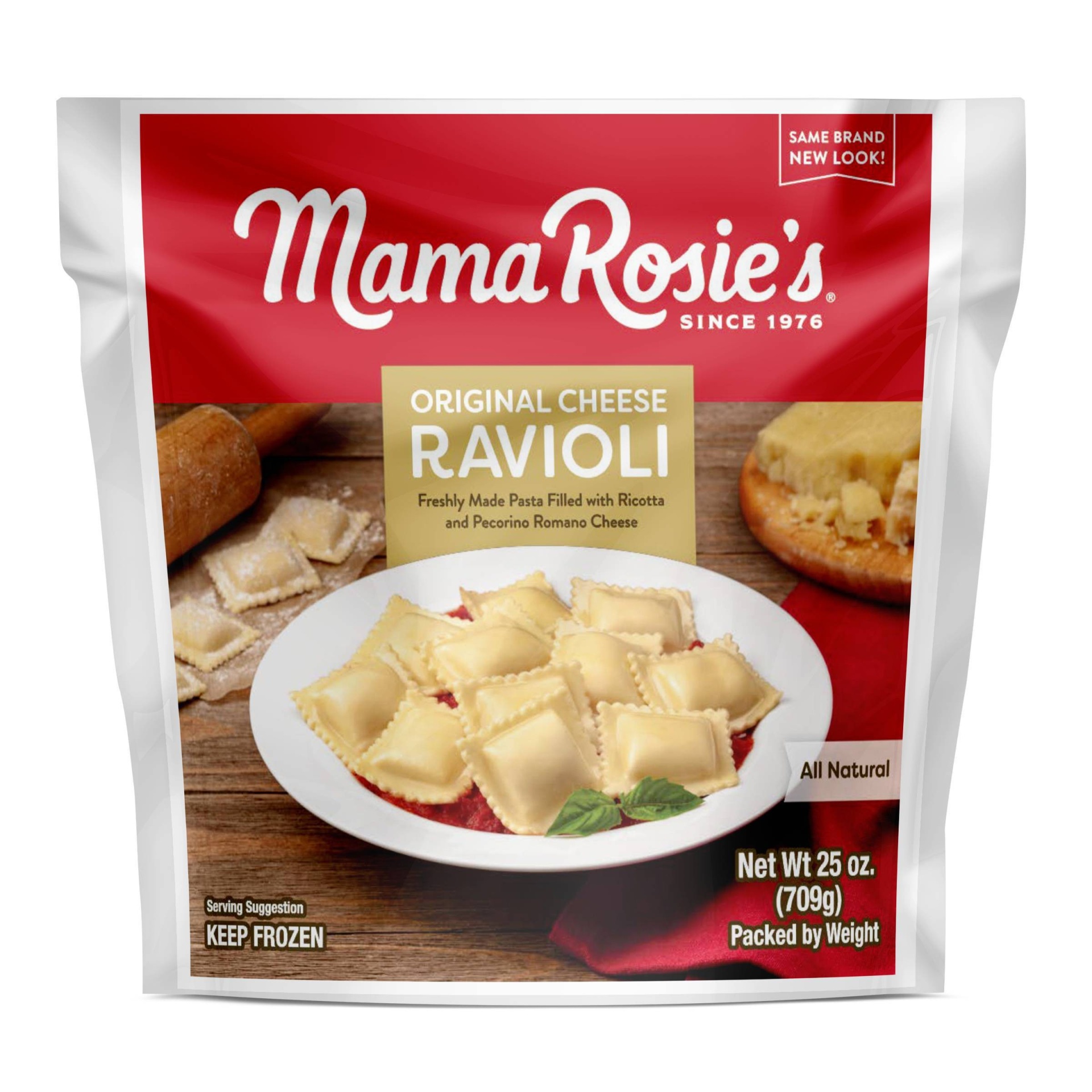 Mama Rosie's Original All Natural Frozen Cheese Ravioli 25 oz Shipt