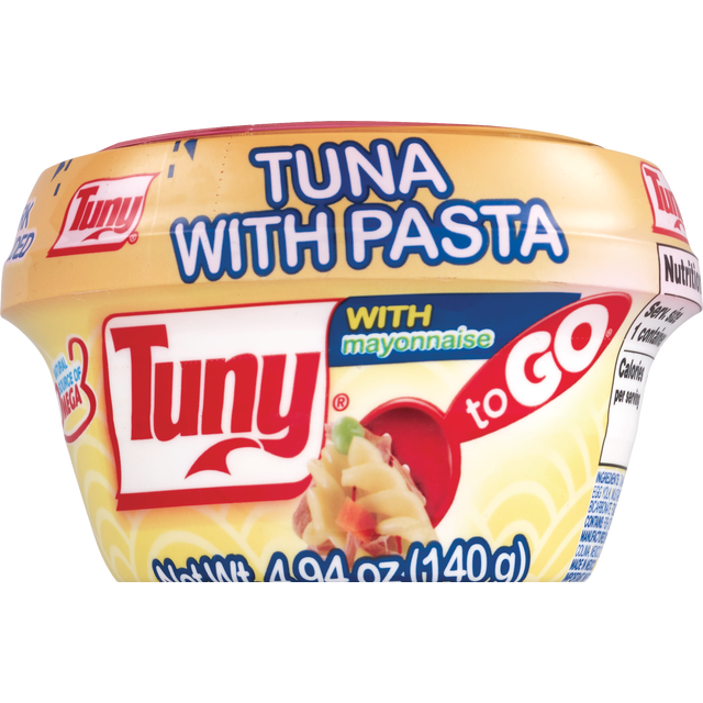 slide 1 of 1, Tuny Togo Tuna & Pasta Salad Bowl, 1 ct