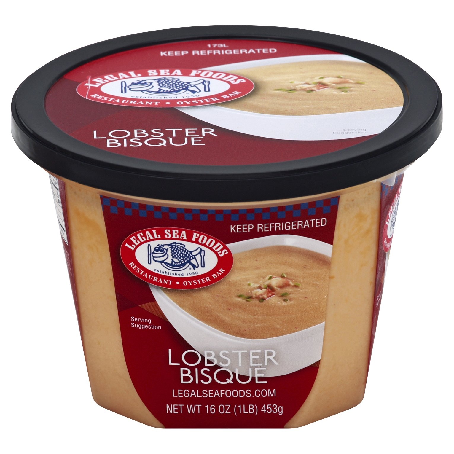 slide 1 of 3, Legal Sea Foods Lobster Bisque 16 oz, 16 oz