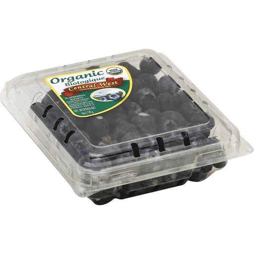 slide 2 of 2, Organic Blueberries, 6 oz