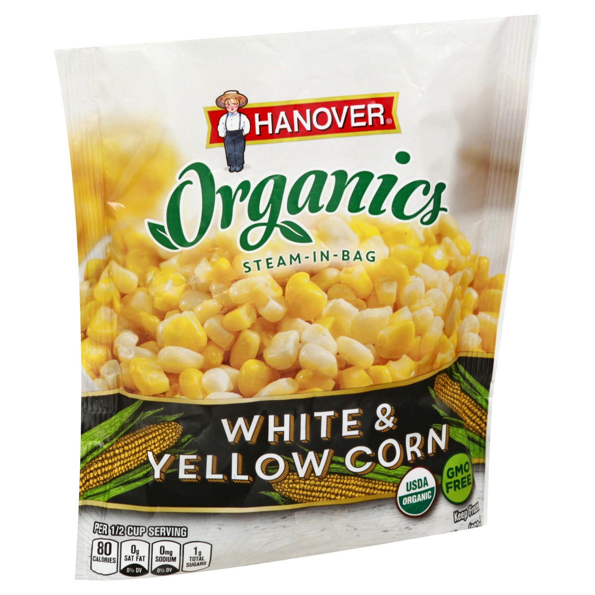 slide 5 of 13, Hanover Organics White & Yellow Corn 10 oz, 10 oz