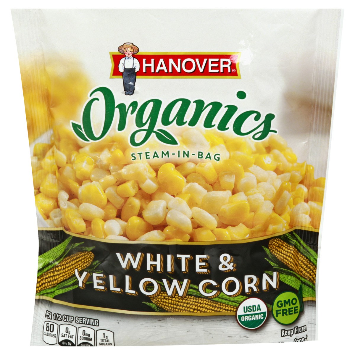 slide 1 of 13, Hanover Organics White & Yellow Corn 10 oz, 10 oz
