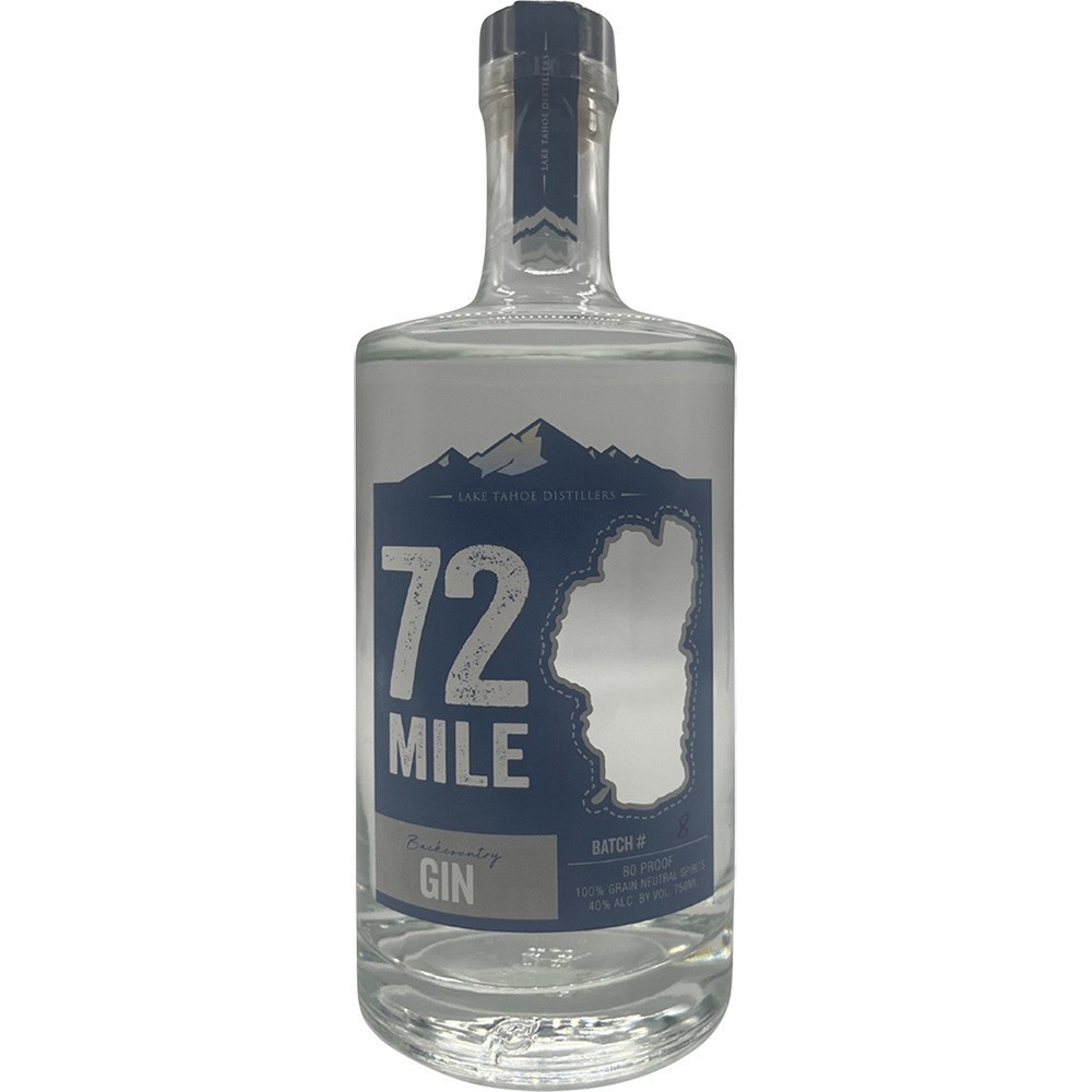 slide 1 of 1, 72 Mile Spirits 72 Mile Backcountry Gin, 750 ml