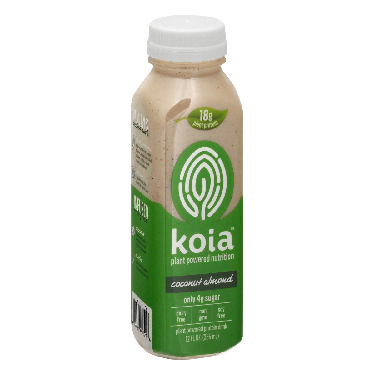 slide 2 of 9, Koia Plant Powered Nutrition Protein Drink, Coconut Almond - 12 fl oz, 12 fl oz