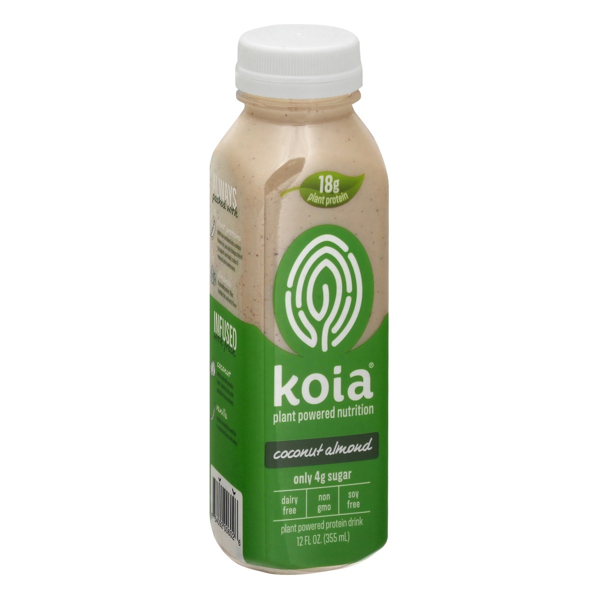 slide 1 of 1, Koia Coconut Almond Plant Protein Drink, 12 fl oz