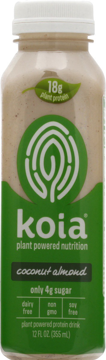 slide 4 of 9, Koia Plant Powered Nutrition Protein Drink, Coconut Almond - 12 fl oz, 12 fl oz