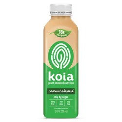 Koia Plant Powered Nutrition Protein Drink, Coconut Almond- 12 fl oz