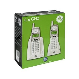 slide 1 of 1, General Electric Ge Cordless Phone System 2 Handsets 2.4Ghz, 2 ct