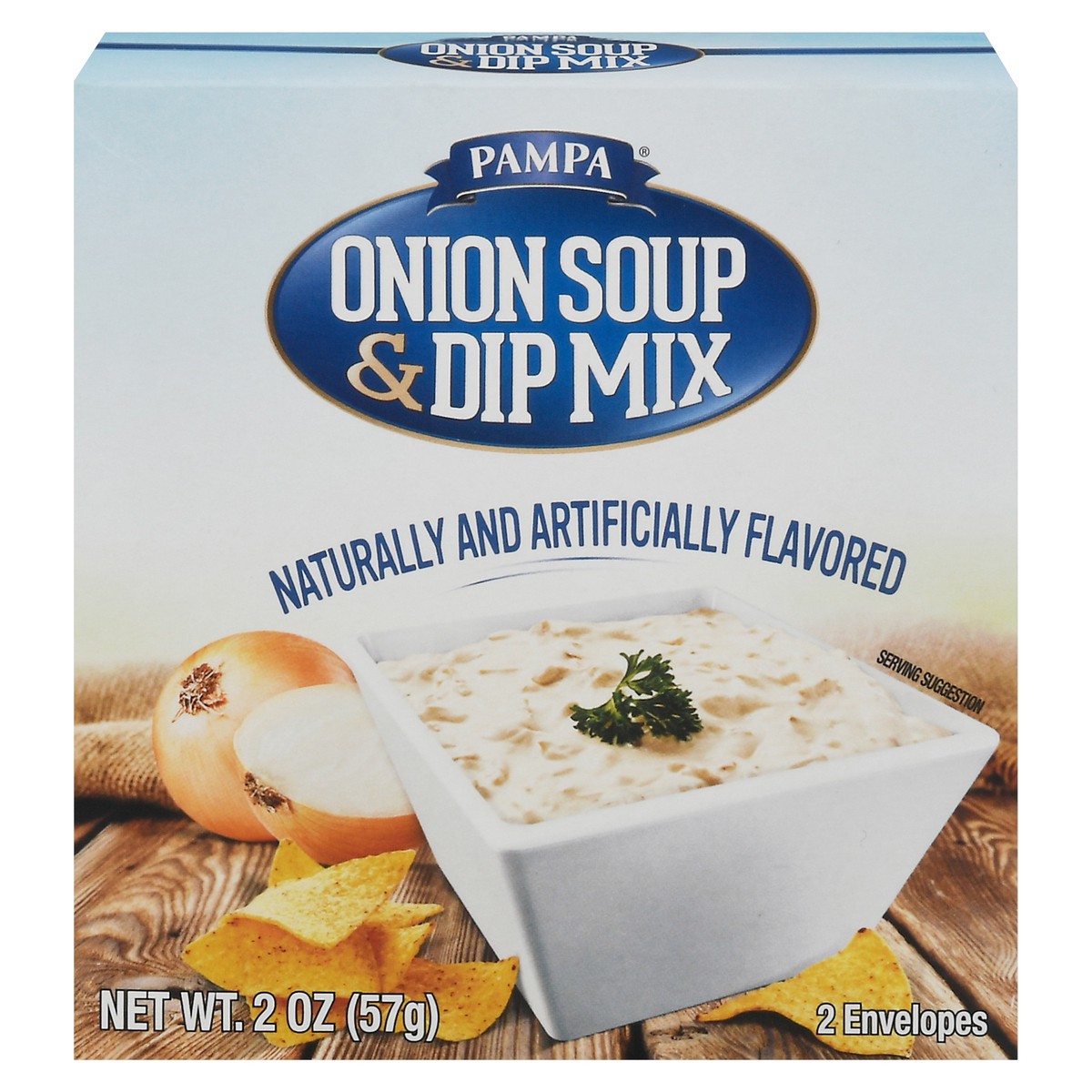 slide 1 of 1, Pampa Onion Soup Mix, 2 ct