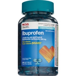 slide 1 of 1, CVS Health Ibuprofen Softgels, 200 Mg, 200 ct