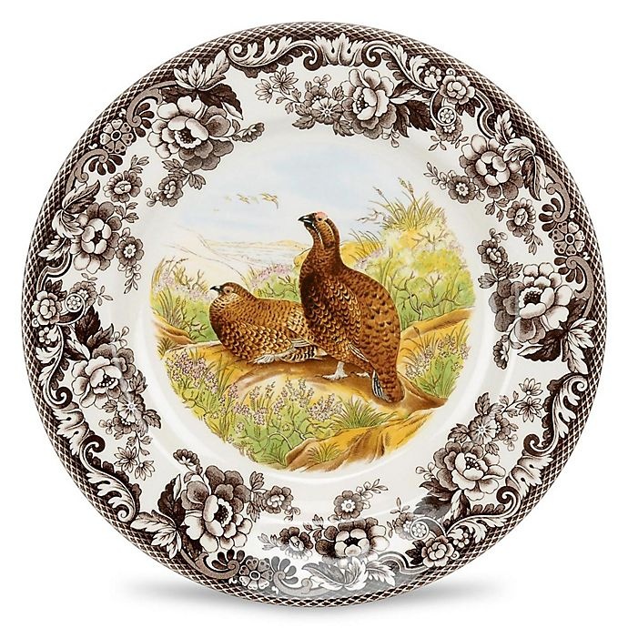 slide 1 of 1, Spode Woodland Red Grouse Dinner Plate, 1 ct