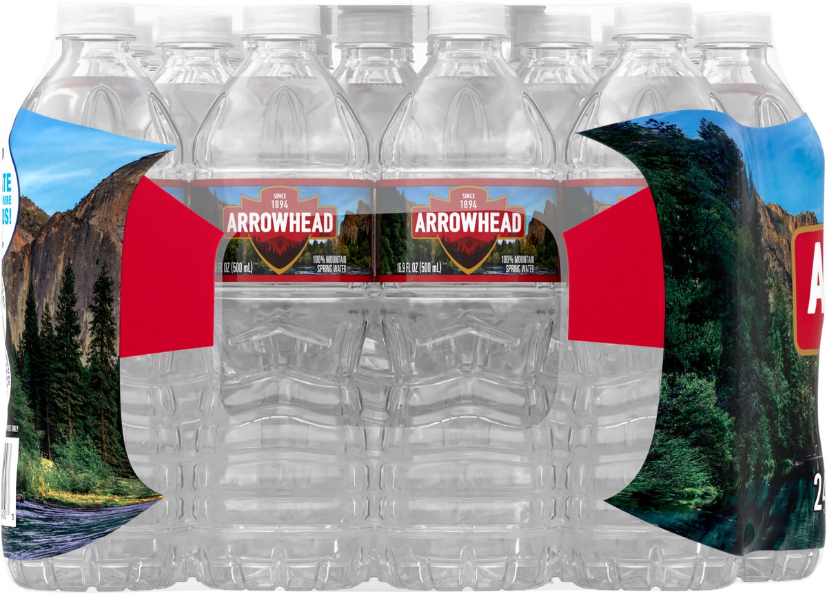 slide 2 of 8, Arrowhead Mountain Spring Water, 24 ct; 16.9 fl oz