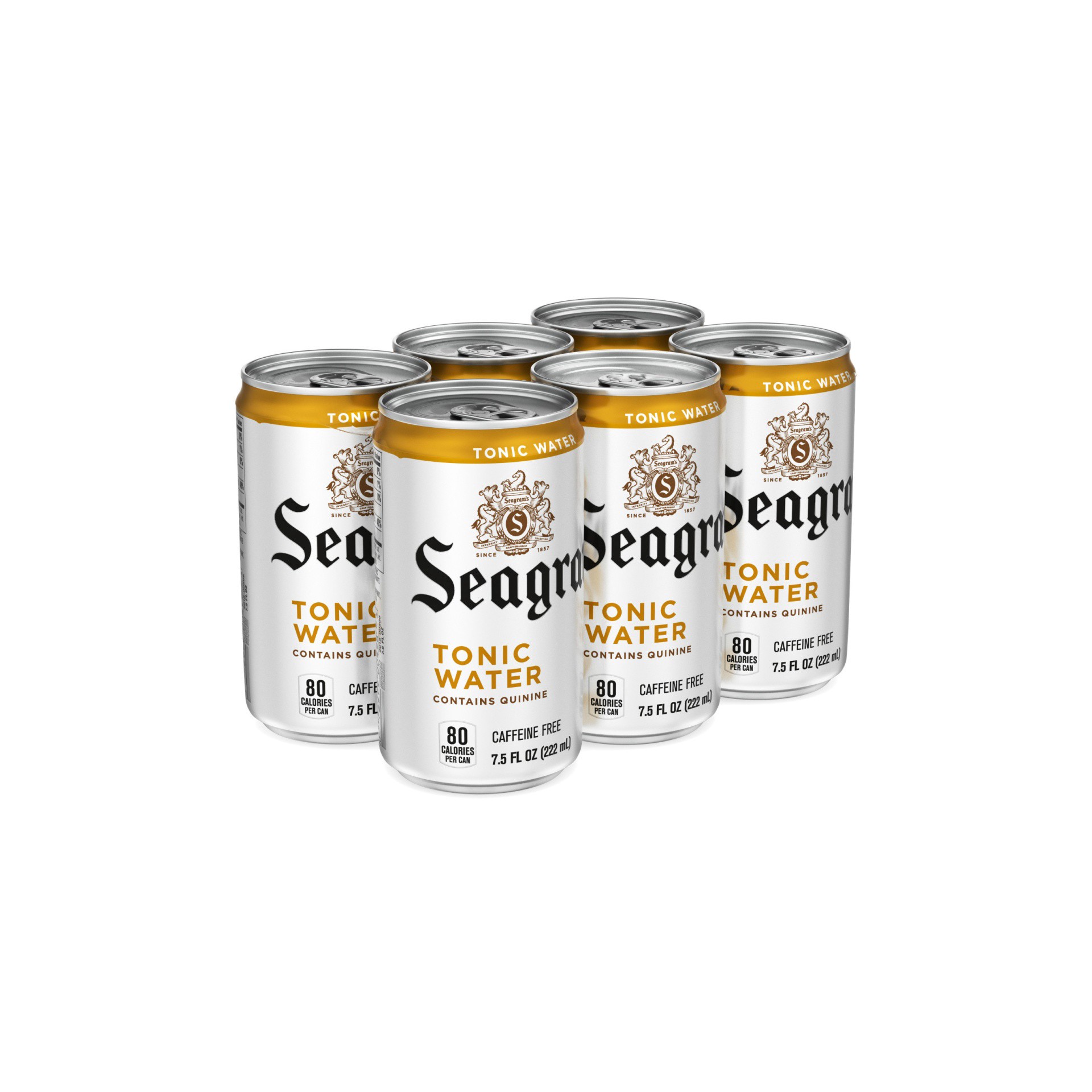 slide 2 of 10, Seagram's Seagrams Tonic Cans- 6 ct, 45 fl oz