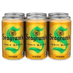 Seagram's Seagrams Tonic Cans, 7.5 fl oz, 6 Pack