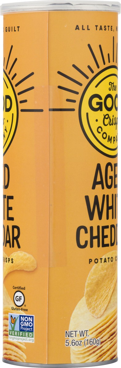 slide 7 of 9, The Good Crisp Company Potato Crisp,Agd.Wht Ched, 5.6 oz