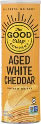 The Good Crisp Company Potato Crisp,Agd.Wht Ched