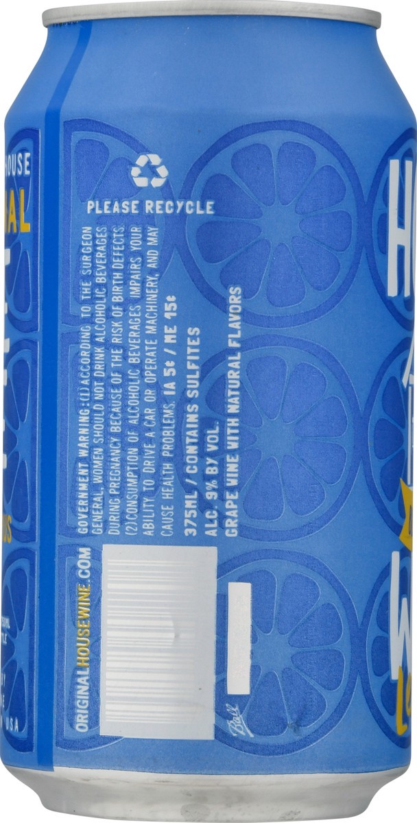 slide 10 of 12, House Wine Wine Lemonade Blueberry Citrus, 375 ml