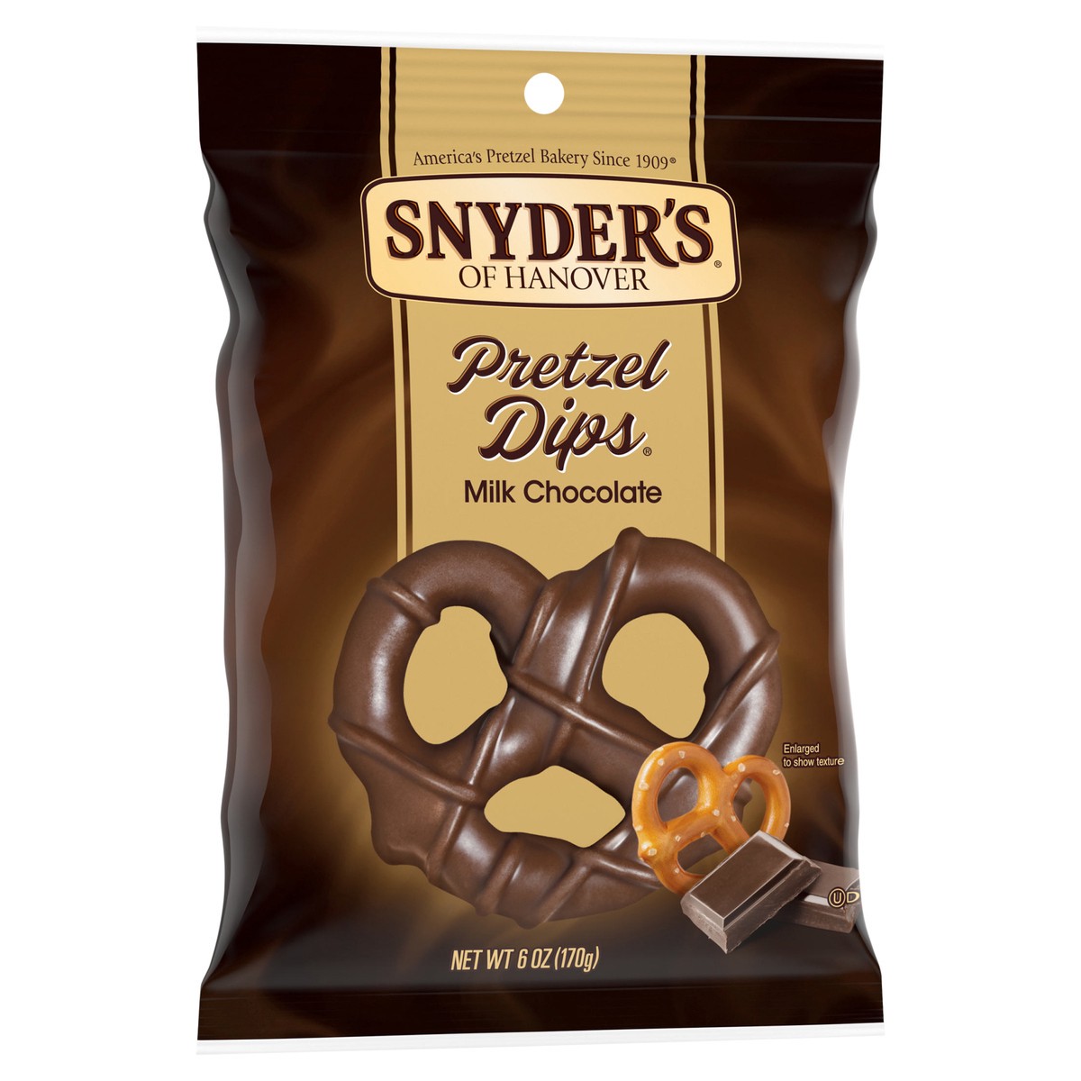 slide 3 of 11, Snyder's of Hanover Pretzels, Milk Chocolate Covered Pretzels, 6 Oz, 6 oz