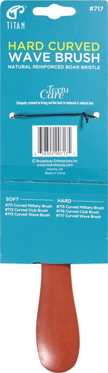 slide 10 of 11, Titan Curved Wave Brush, 1 ct