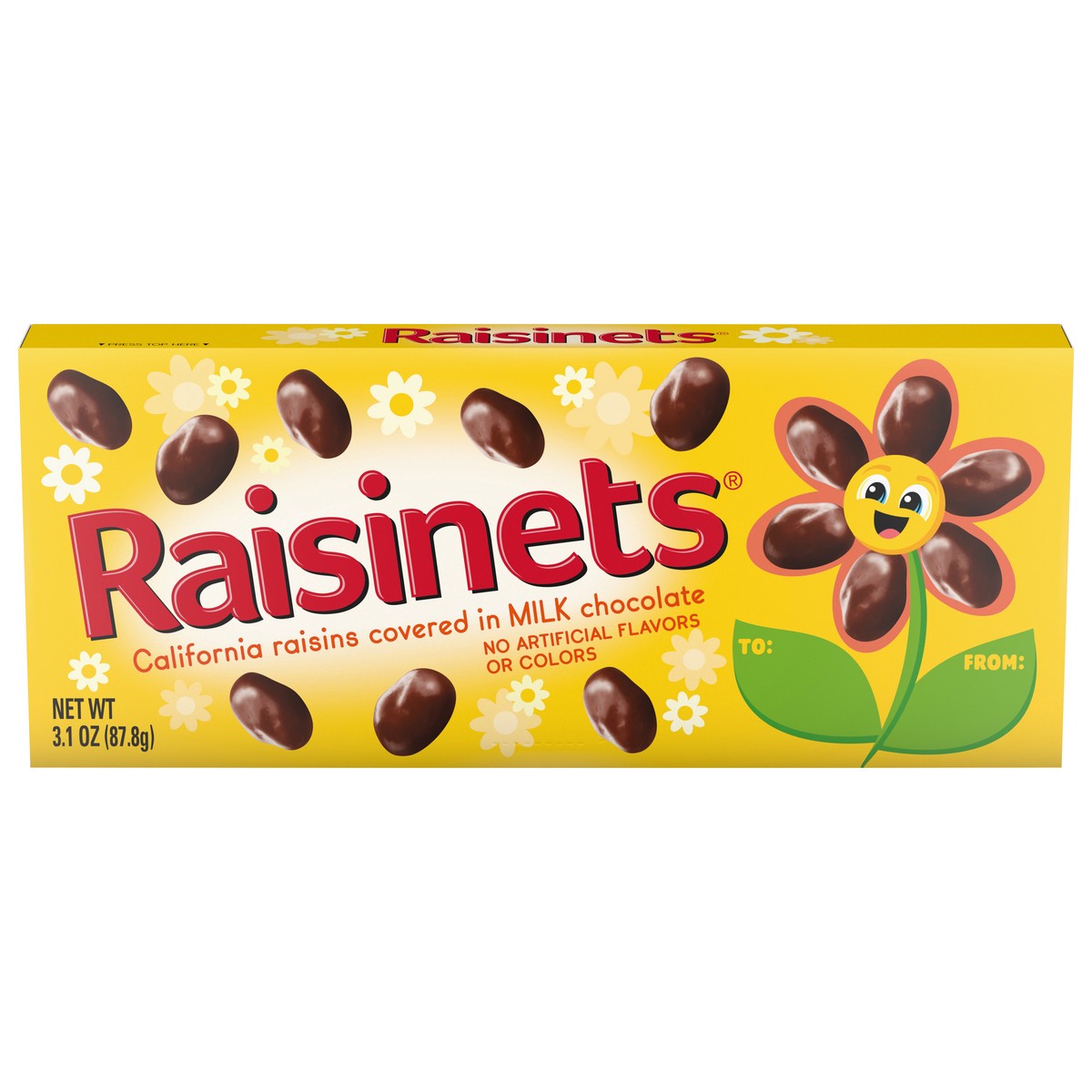 slide 4 of 13, Raisinets RAISINET CONCESSION CARTON 164969 - ESTR - US50BL 3.1oz, 3.1 oz