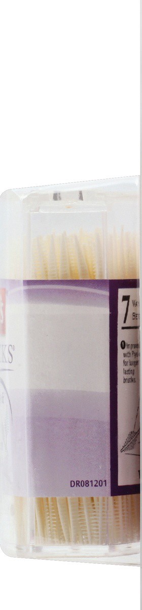 slide 6 of 7, The Doctor's BrushPicks, Interdental Brushes and Dental Pick 2-in-1, Plaque Remover for Teeth, 275 Toothpicks, 1 Pack, 275 ct