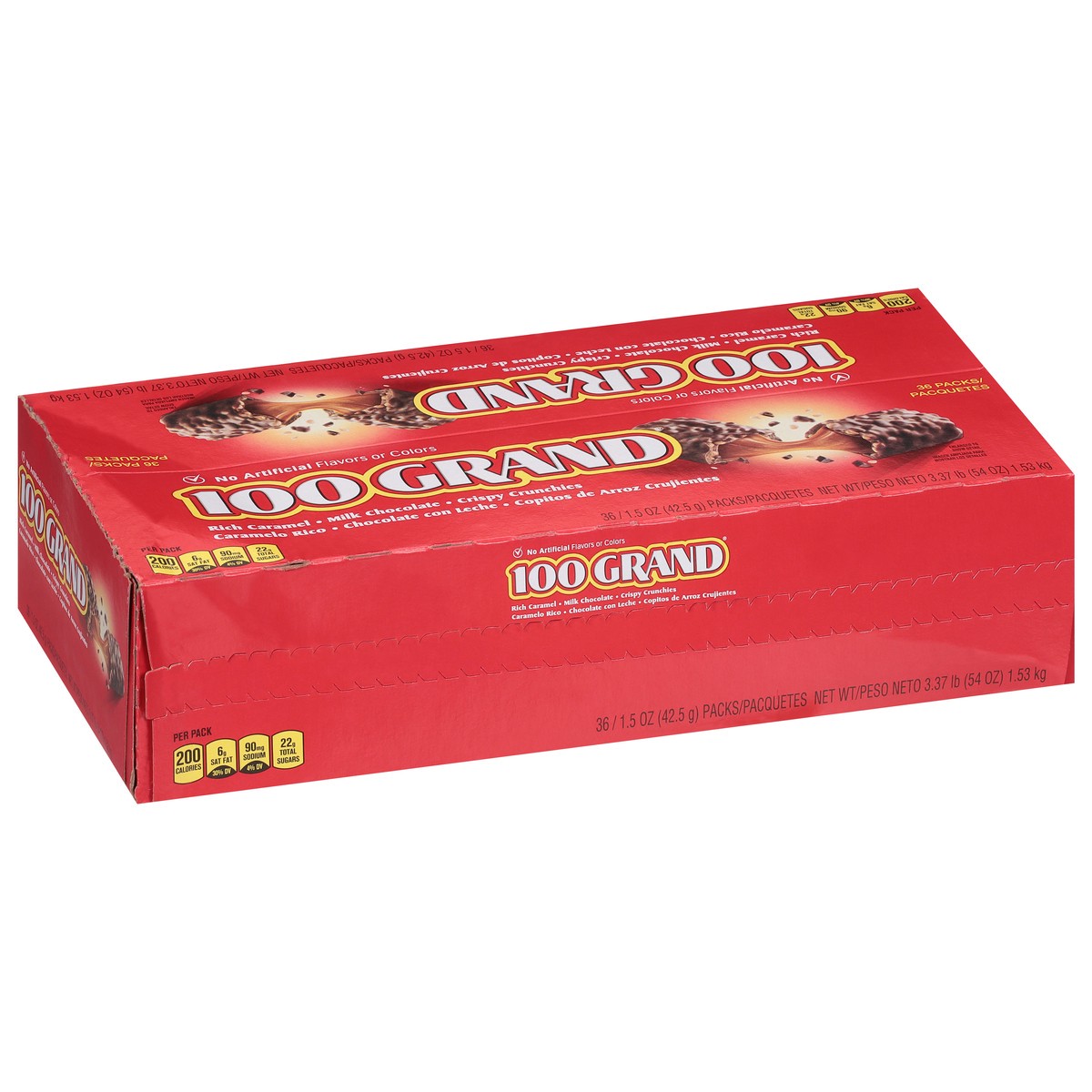 slide 4 of 12, 100 GRAND BILINGUAL SINGLE BLM 1PC BOX w COVER 159862 - EVDAY - US50BL - 36 ct, 36 ct