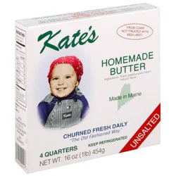 Kate's Creamery No-Salt Butter
