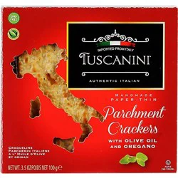 Tuscanini Parchment Crackers With Olive Oil & Oregano