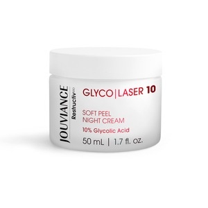 slide 1 of 1, Jouviance Jouviance Glyco Laser 10% Glycolic Acid Soft Peel Night Cream, 1.7 oz