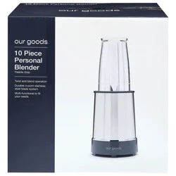 Our Goods Pebble Gray Personal Blender 1 Each