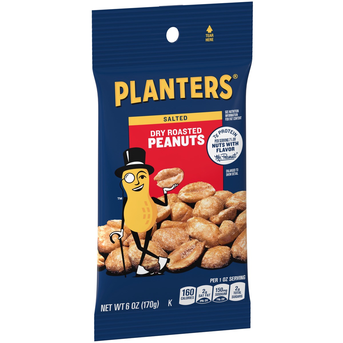 slide 4 of 9, Planters Peanuts, 6 oz