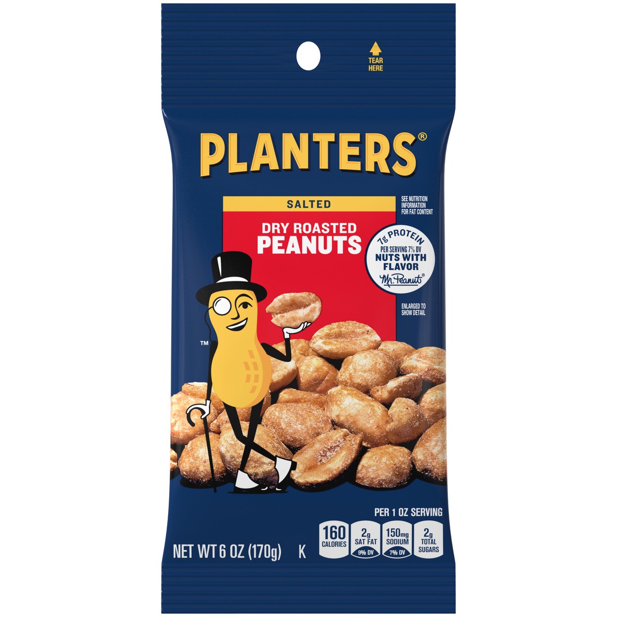 slide 9 of 9, Planters Peanuts, 6 oz