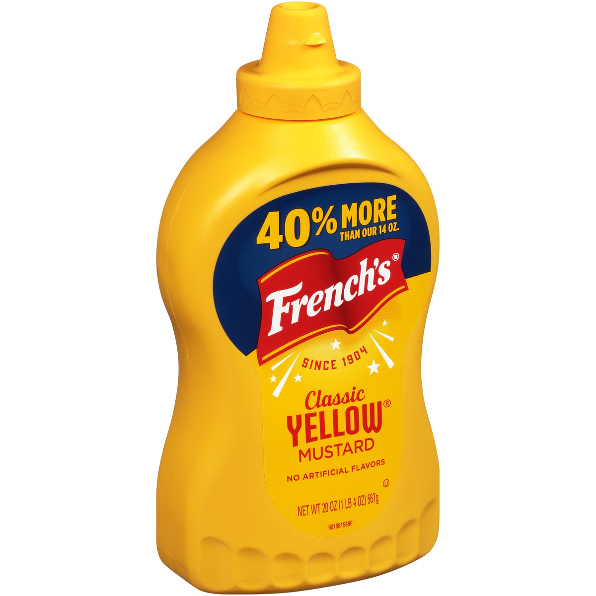 slide 4 of 13, French's Classic Yellow Mustard, 20 oz, 20 oz