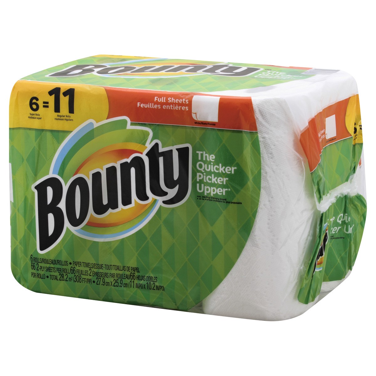 slide 10 of 10, Bounty Paper Towels 6 ea, 6 ct