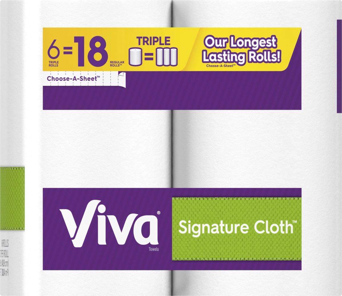 slide 8 of 9, Viva Signture Cloth P/Towel Choose-S, 6 ct