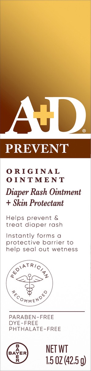 slide 1 of 5, A+D Prevent Original Ointment 1.5 oz Box, 1.5 oz