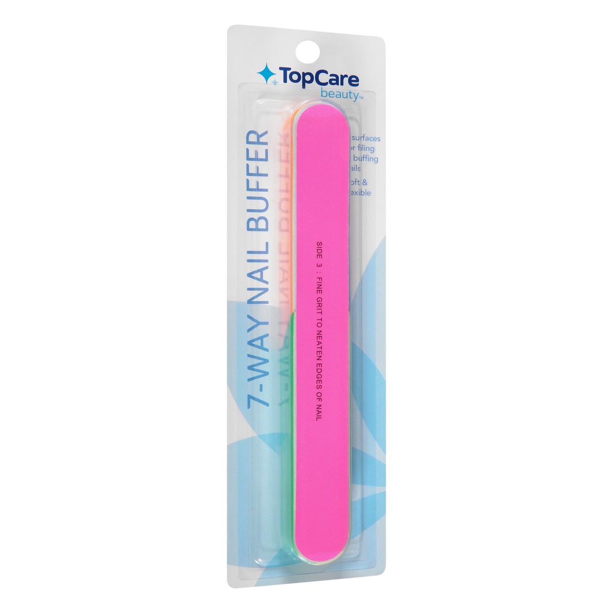 slide 9 of 12, TopCare Top Care 7-Way Nail Buffer, 1 ct