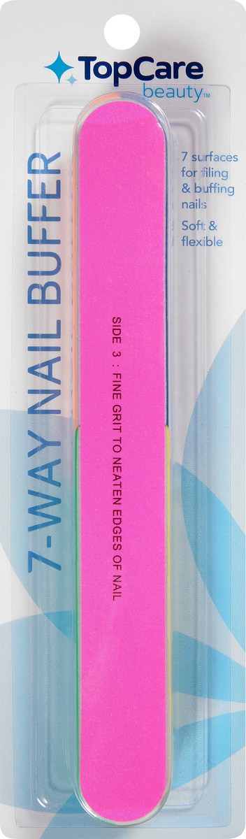 slide 10 of 12, TopCare Top Care 7-Way Nail Buffer, 1 ct