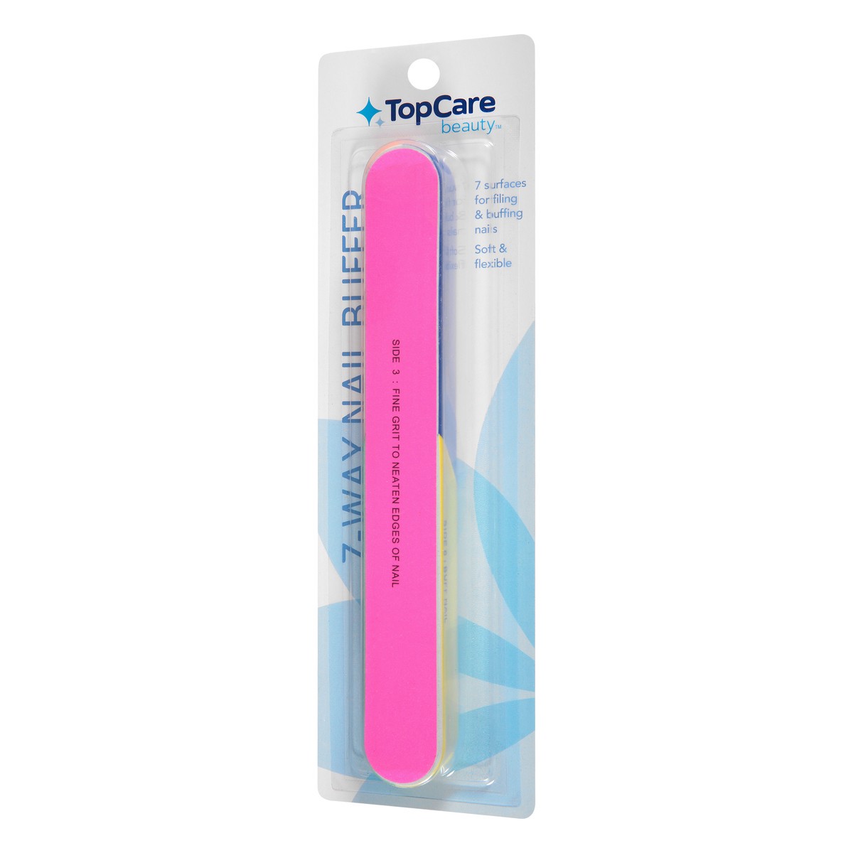 slide 6 of 12, TopCare Top Care 7-Way Nail Buffer, 1 ct