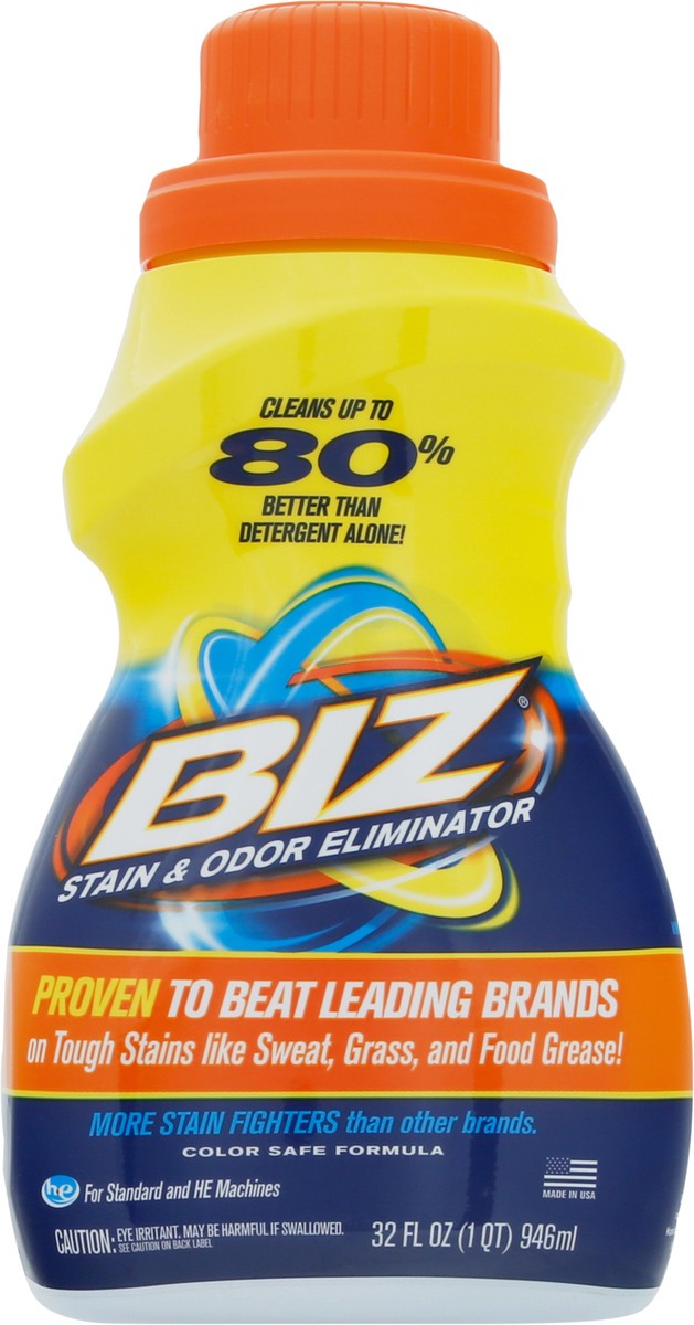slide 2 of 11, BIZ Stain & Odor Eliminator 32 fl oz, 32 fl oz