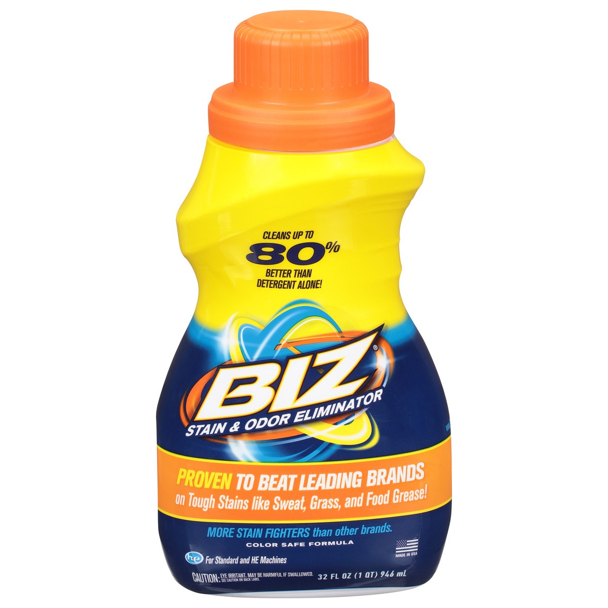 slide 1 of 11, BIZ Stain & Odor Eliminator 32 fl oz, 32 fl oz