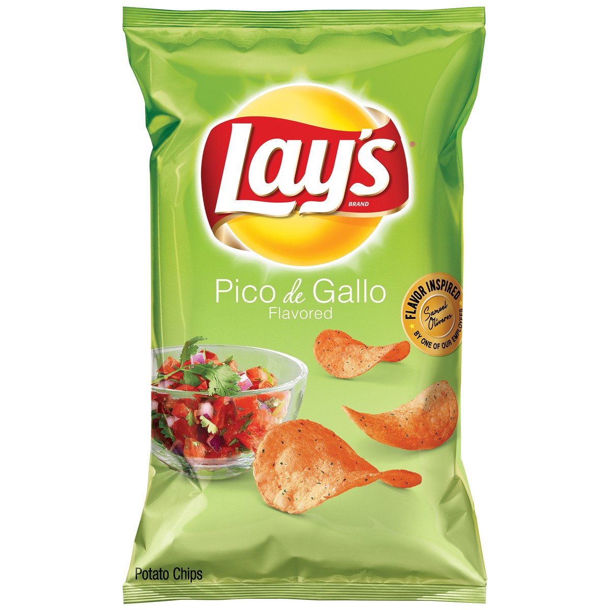 slide 6 of 7, Lay's Pico De Gallo Potato Chips 7.75 Ounce Plastic Bag, 7.75 oz