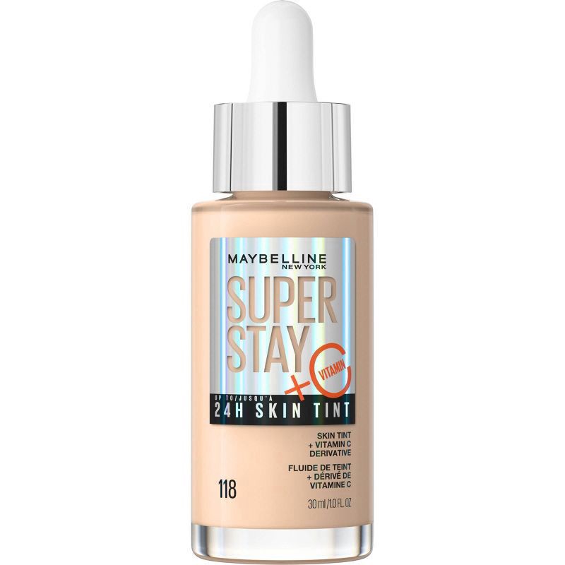 slide 2 of 7, Maybelline 118 Skin Tint 1.0 fl oz, 1 oz